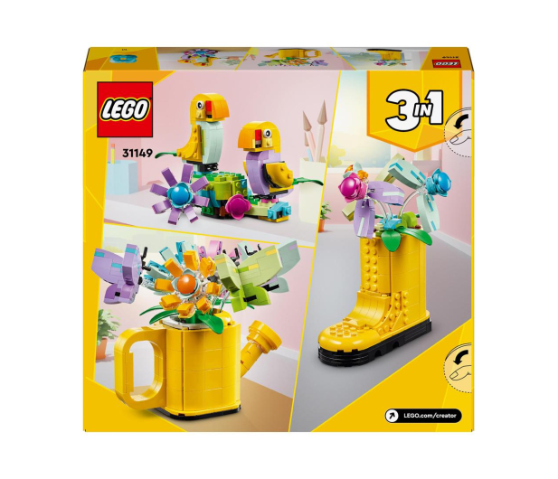 LEGO Creator 3 w 1 Kwiaty w konewce 31149 - 1203578 - zdjęcie 7